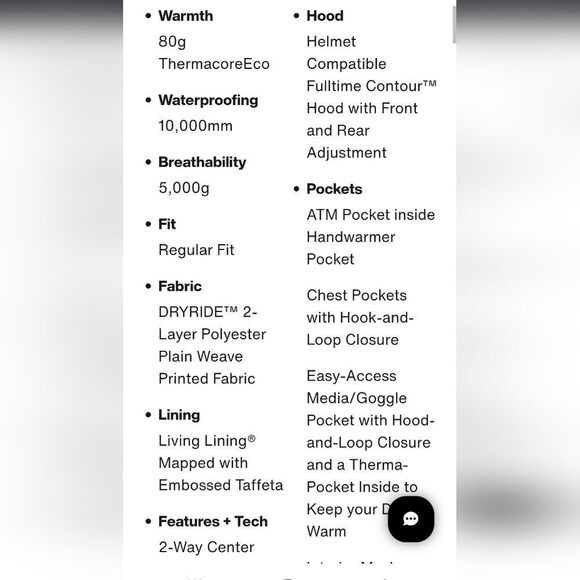 1238 NWT Men's Burton Covert 2.0 2L Jacket Various Sizes - Picture 6 of 10